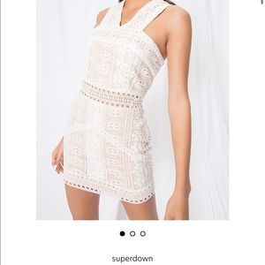 Superdown pauline high neck dress